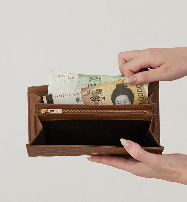  「キルティングレザーウォレット」|財布|