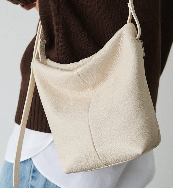  「【再値下げ】レザーミニショルダーバッグ」|ショルダー・メッセンジャー|