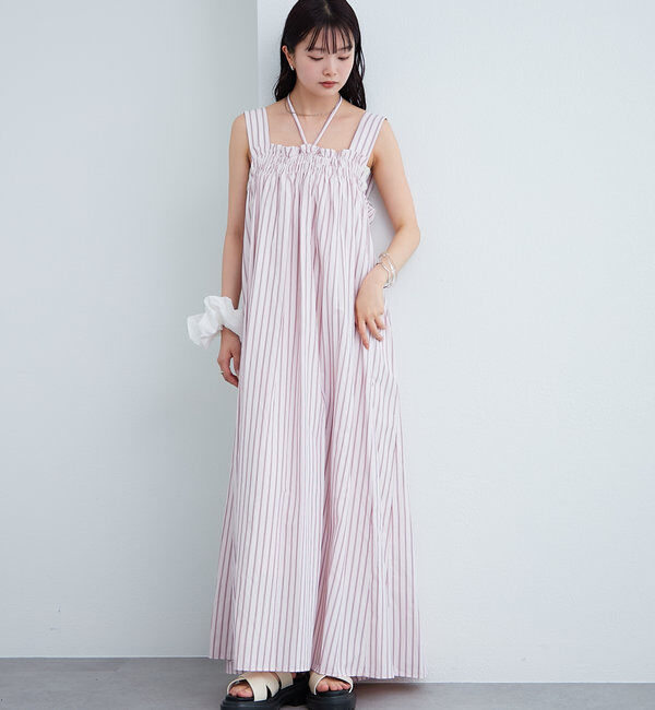  「ホルターマキシワンピース」|ワンピース|