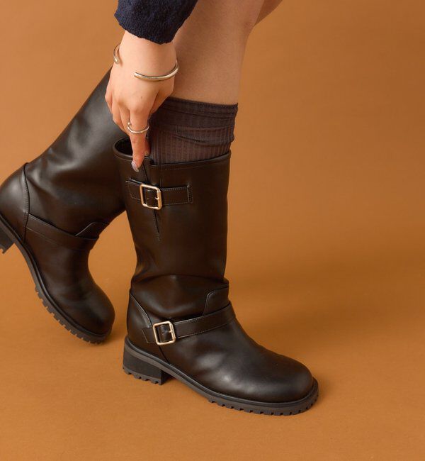  「エンジニアブーツ」|ロングブーツ|