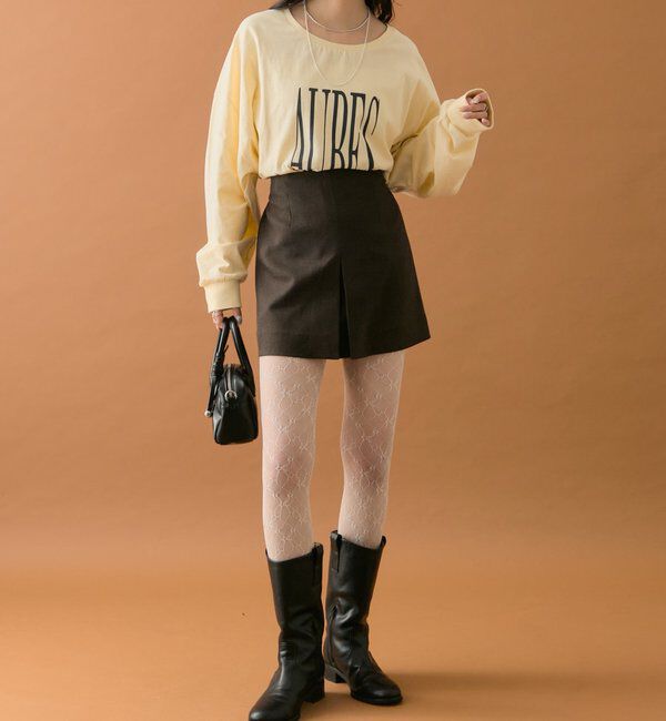  「BIGロゴロングTシャツ」|Tシャツ・カットソー|