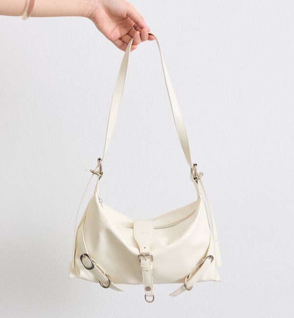  「loti ベルトデザインショルダー」|トートバッグ|