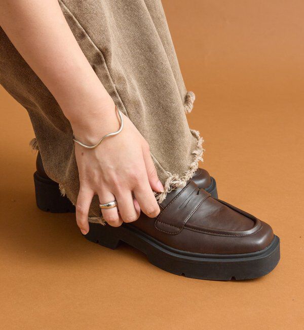  「ボリュームソールローファー」|ローファー|