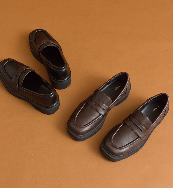  「ボリュームソールローファー」|ローファー|