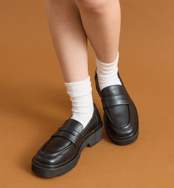  「ボリュームソールローファー」|ローファー|