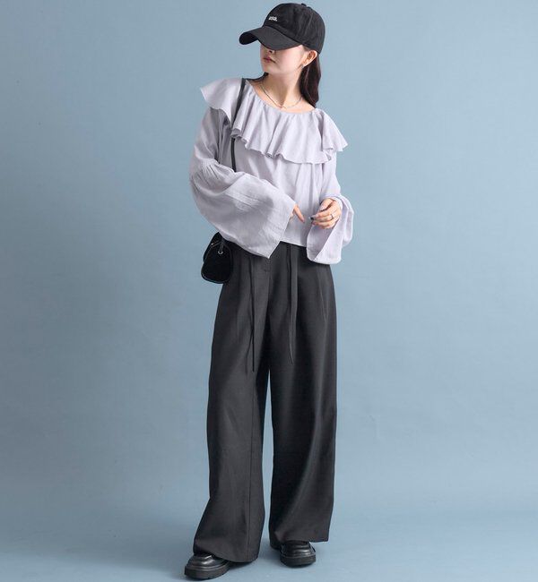  「ラッフルボレロブラウス」|シャツ・ブラウス|