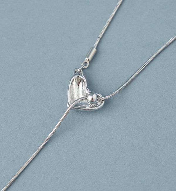  「Lara ハートスライダーネックレス」|リング|