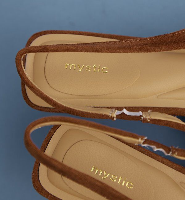  「フェイクスウェードミュール」|パンプス|