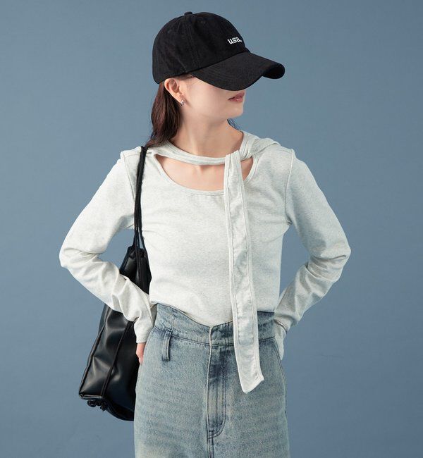  「ボウタイカットソー」|Tシャツ・カットソー|