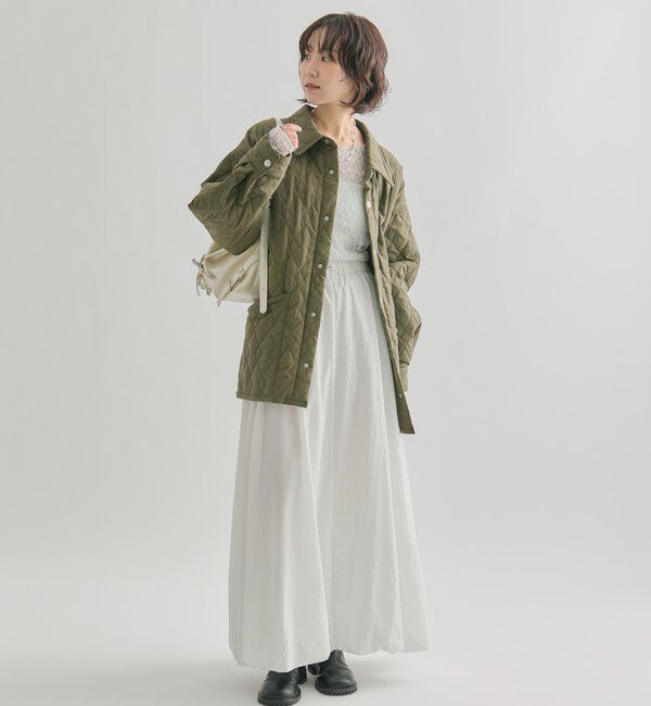  「襟付きキルティングジャケット」|その他|