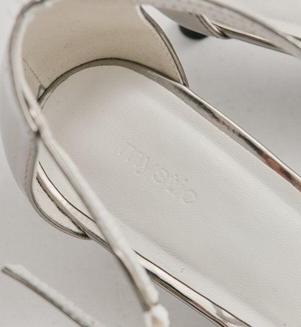  「シャイニーミュール」|パンプス|