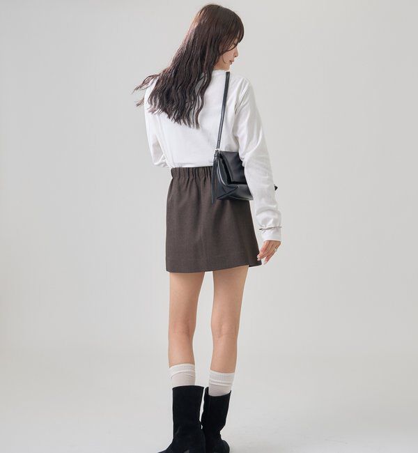  「ロゴチビロングTシャツ」|Tシャツ・カットソー|