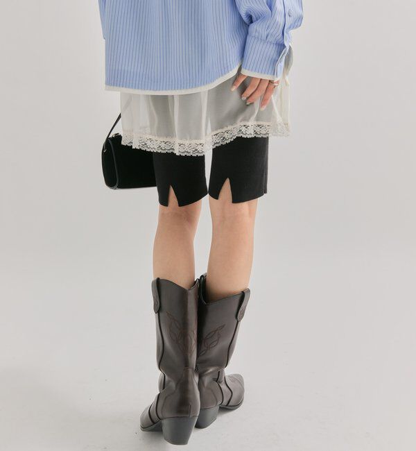  「バイカーニットパンツ」|その他|