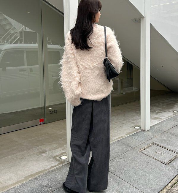  「ふわふわシャギーニット」|ニット・セーター|