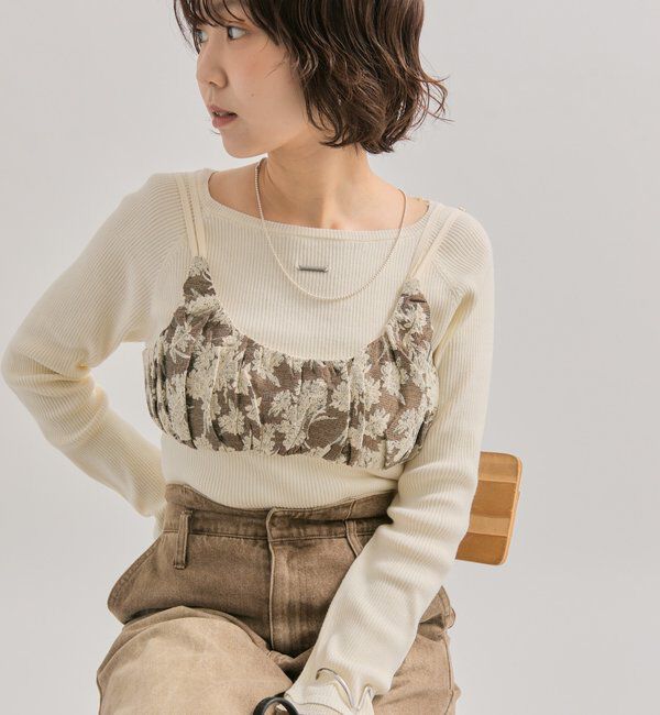  「ヴィンテージライク ビスチェ」|シャツ・ブラウス|