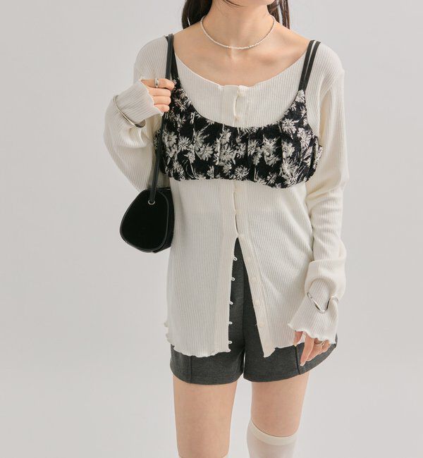  「ヴィンテージライク ビスチェ」|シャツ・ブラウス|