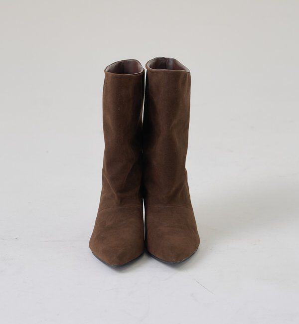  「スウェードショートブーツ」|ショートブーツ|