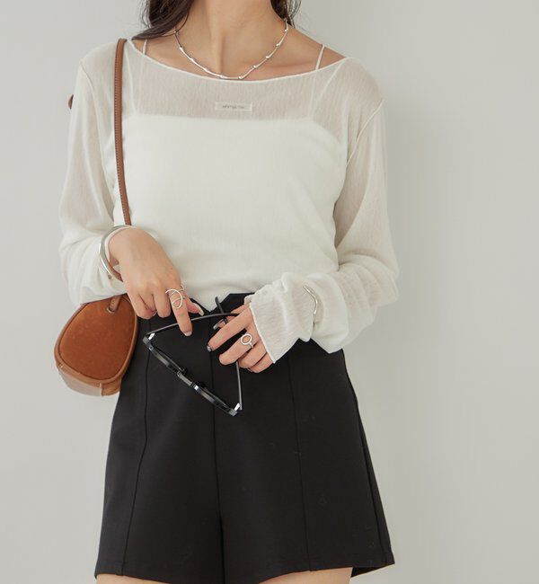  「2wayシアーロンT」|Tシャツ・カットソー|