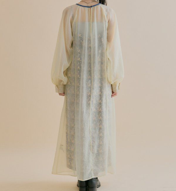  「[森川企画]シアーレイヤード ワンピースSET」|ワンピース|