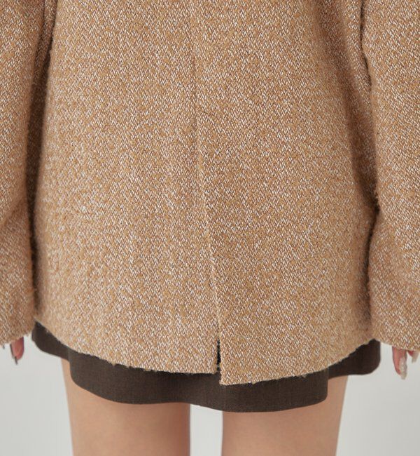  「ツイードBIGジャケット」|テーラードジャケット|