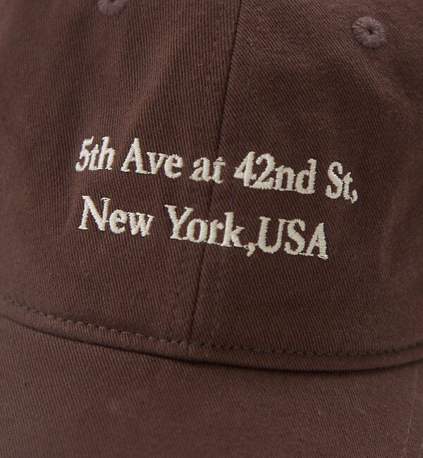  「ピーチロゴ刺繍キャップ」|ハット|