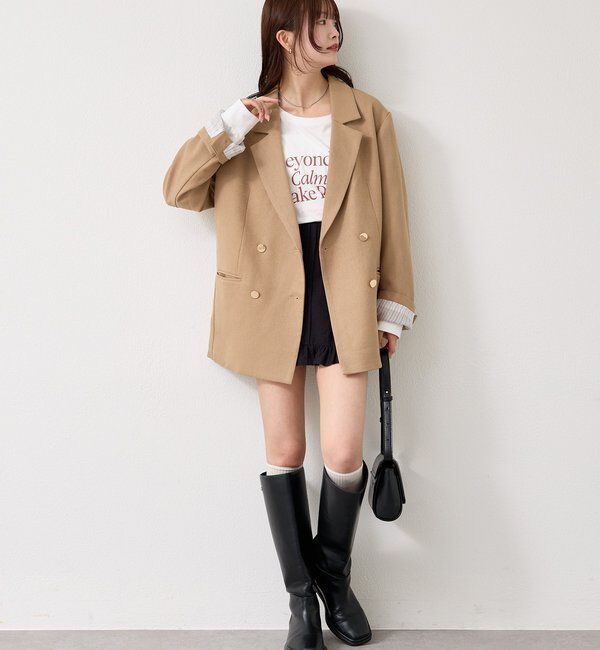  「コットンフリルミニスカート」|スカート|