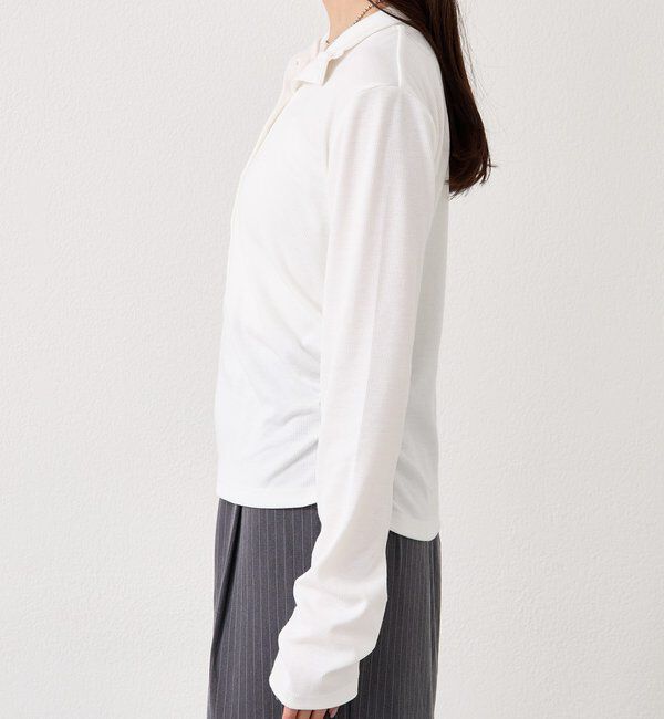  「リブヘンリーネックプルオーバー」|Tシャツ・カットソー|