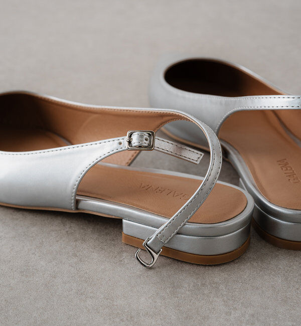  「【GALENA/ガレナ】ポインテッドフラットパンプス」|パンプス|