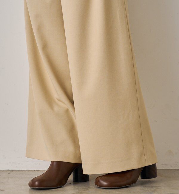  「3タックワイドパンツ」|チノ|