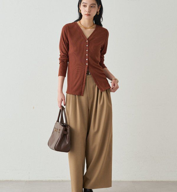  「チャームVカットカーデ」|Tシャツ・カットソー|