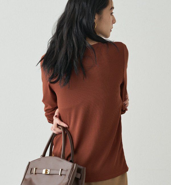  「チャームVカットカーデ」|Tシャツ・カットソー|