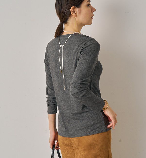  「チャームVカットカーデ」|Tシャツ・カットソー|