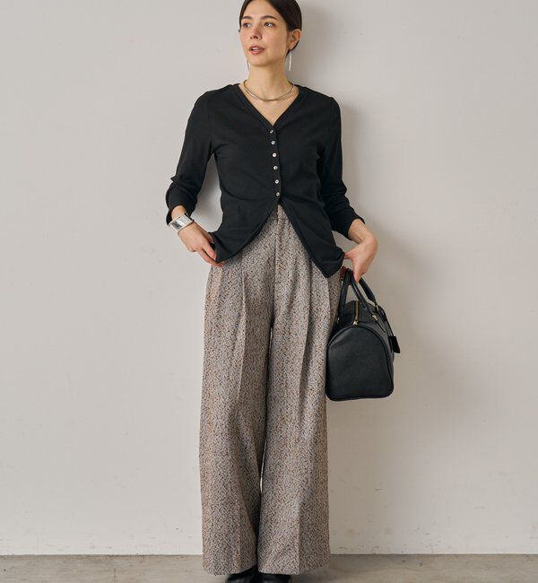  「チャームVカットカーデ」|Tシャツ・カットソー|