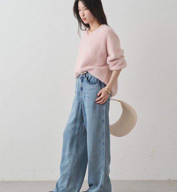  「FURカシミヤVニット」|ニット・セーター|