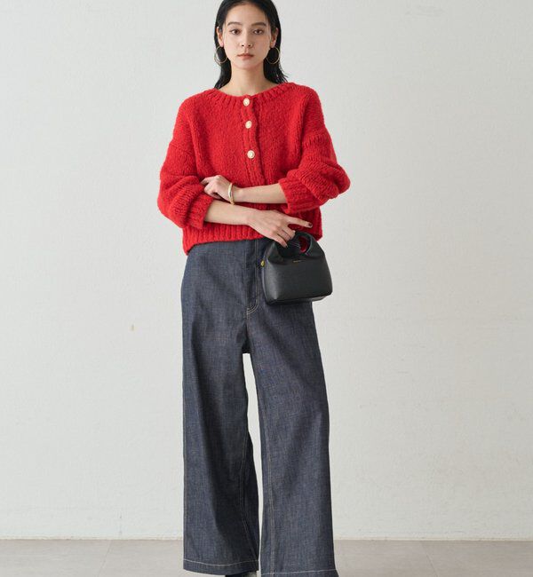  「【20周年限定】 ハイウエストデニムパンツ」|デニム|