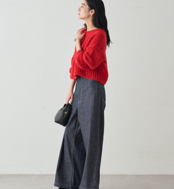  「【20周年限定】 ハイウエストデニムパンツ」|デニム|