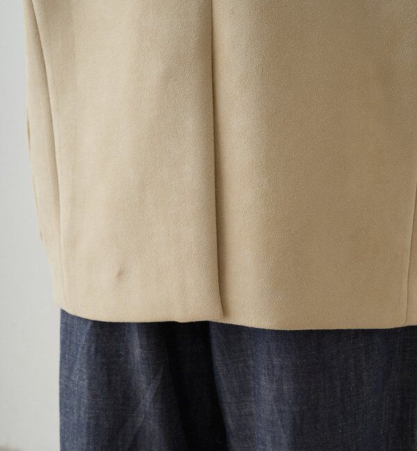  「フェイクスウェードジャケット」|ベスト・ジレ|