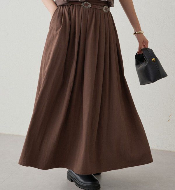  「タックギャザースカート」|スカート|