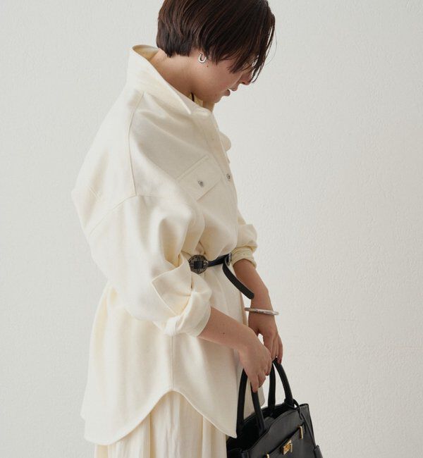  「ウールオーバーシャツ」|シャツ・ブラウス|