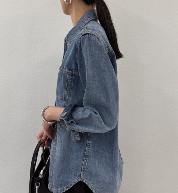  「デニムシャツジャケット」|シャツ・ブラウス|