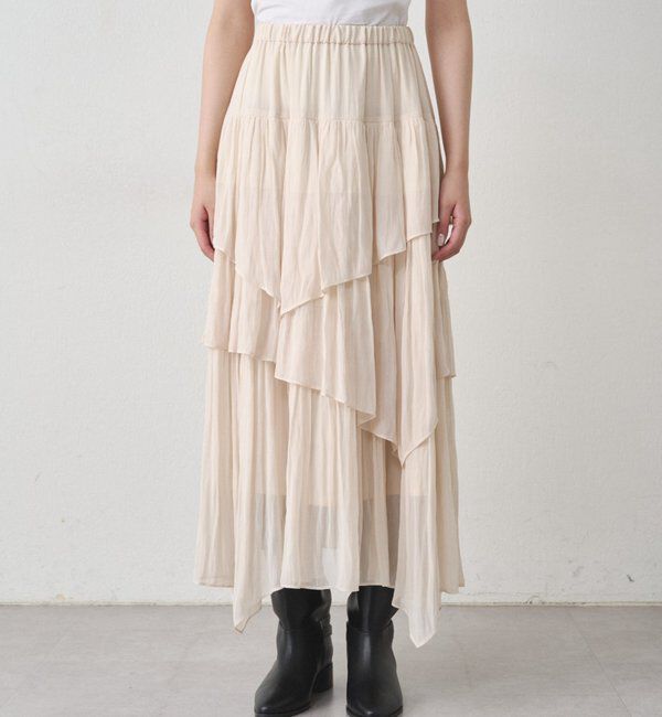  「ランダムティアードスカート」|スカート|