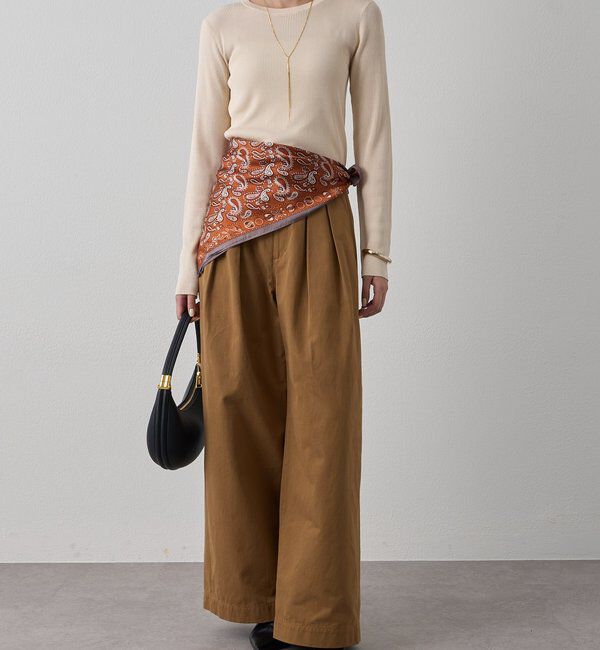  「BASICクルーニット」|ニット・セーター|