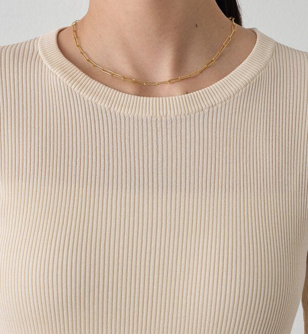  「BASICクルーニット」|ニット・セーター|