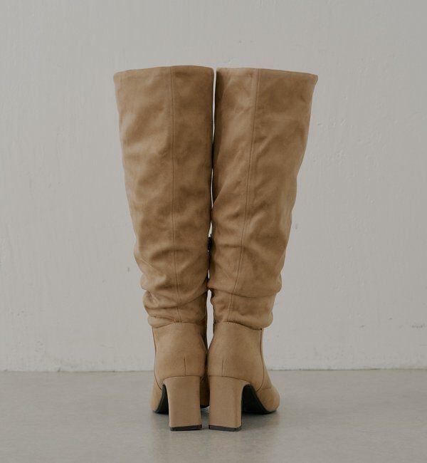  「ロングスラウチーブーツ」|ロングブーツ|