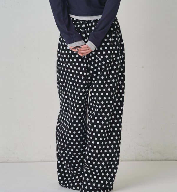  「【低身長・高身長対応】SLASH POCKET SWEAT EASY PANTS」|チノ|