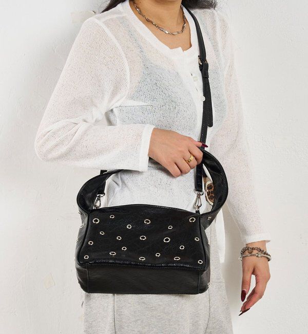  「【2way】ハトメショルダーバッグ」|ショルダー・メッセンジャー|