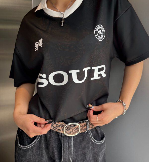  「【SOUR CREAM/サワークリーム】モンローサッカーユニフォームTEE」|Tシャツ・カットソー|
