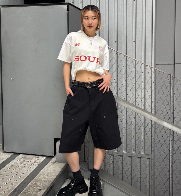  「【SOUR CREAM/サワークリーム】モンローサッカーユニフォームTEE」|Tシャツ・カットソー|