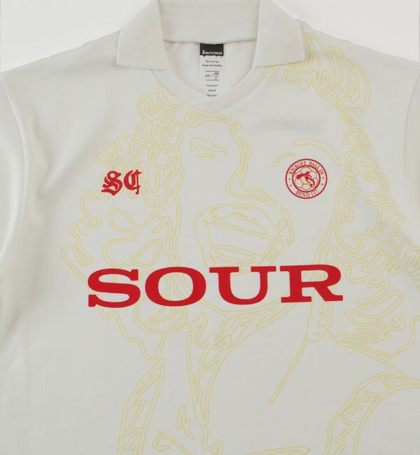  「【SOUR CREAM/サワークリーム】モンローサッカーユニフォームTEE」|Tシャツ・カットソー|