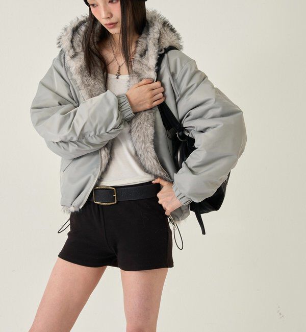  「【お気に入りNO.1】2WAY REVERSIBLE FUR BLOUSON 」|ブルゾン・スタジャン|